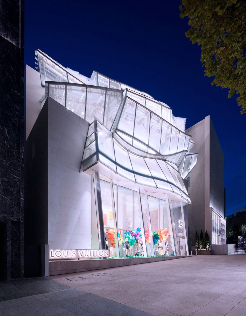 Fundación Louis Vuitton en Seúl por Frank Gehry. Fotografía por Yong Joon Choi