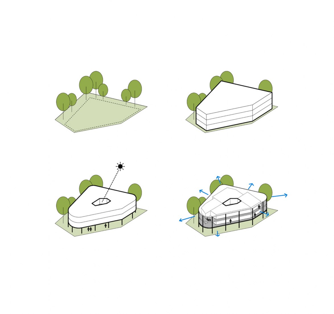 Diagramas. Villa Reden por Frantagroup studio.