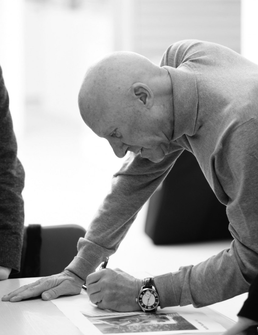 Sir Norman Foster. Image courtesy of Norman Foster Foundation