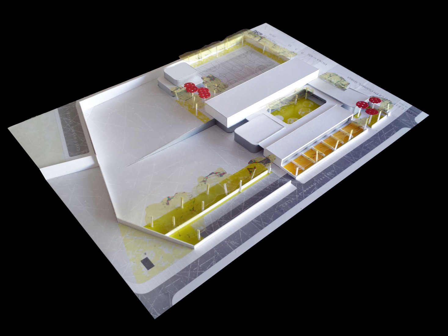 Maqueta. Colegio Eucaliptus de Infantil y Primaria por Gabriel Verd Arquitectos.