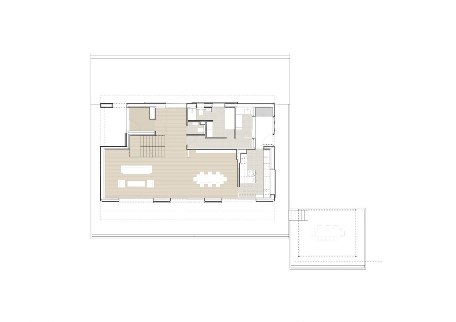 Ground floor. Anaz House by GarciaGerman Architects
