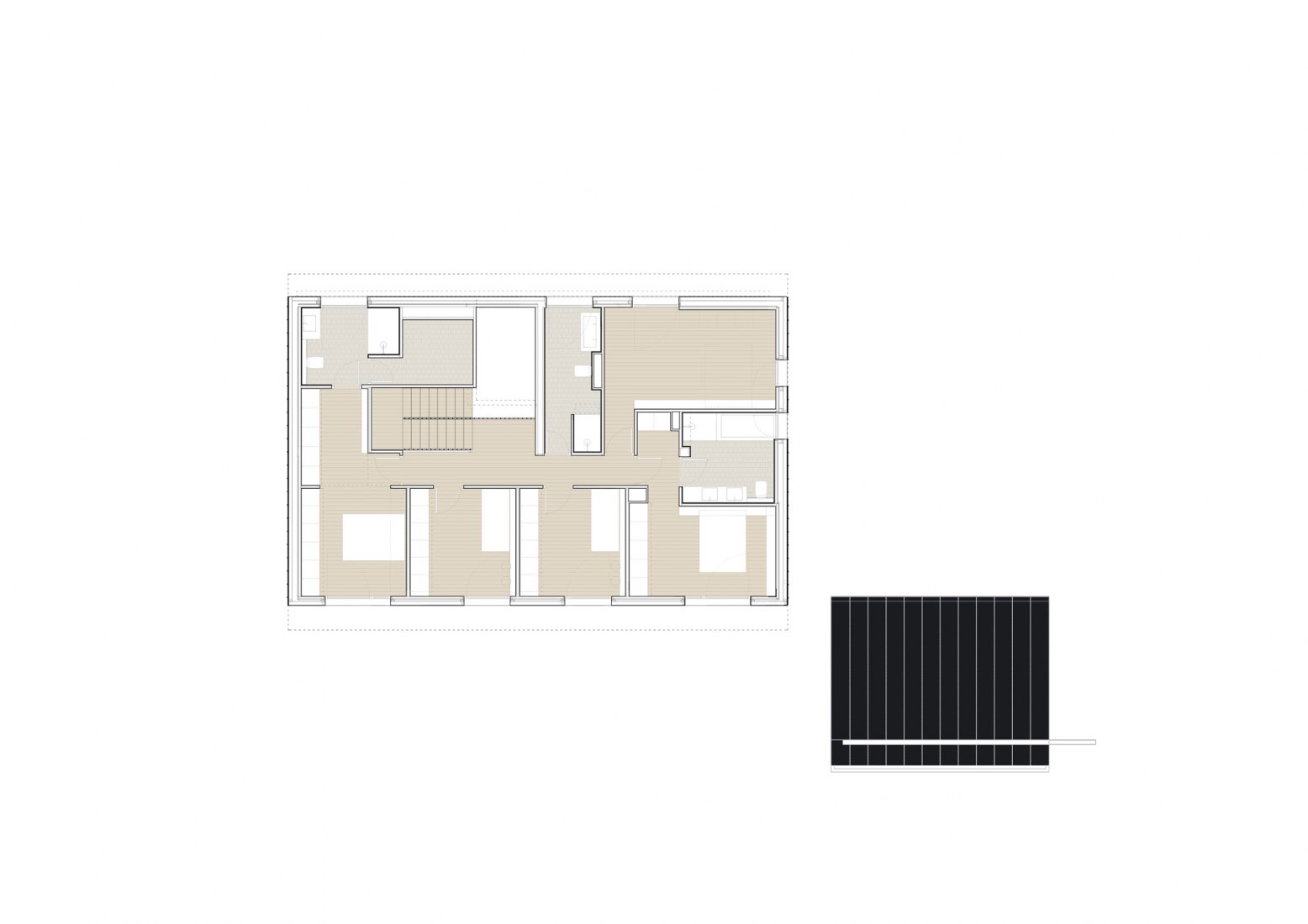First floor. Anaz House by GarciaGerman Architects.