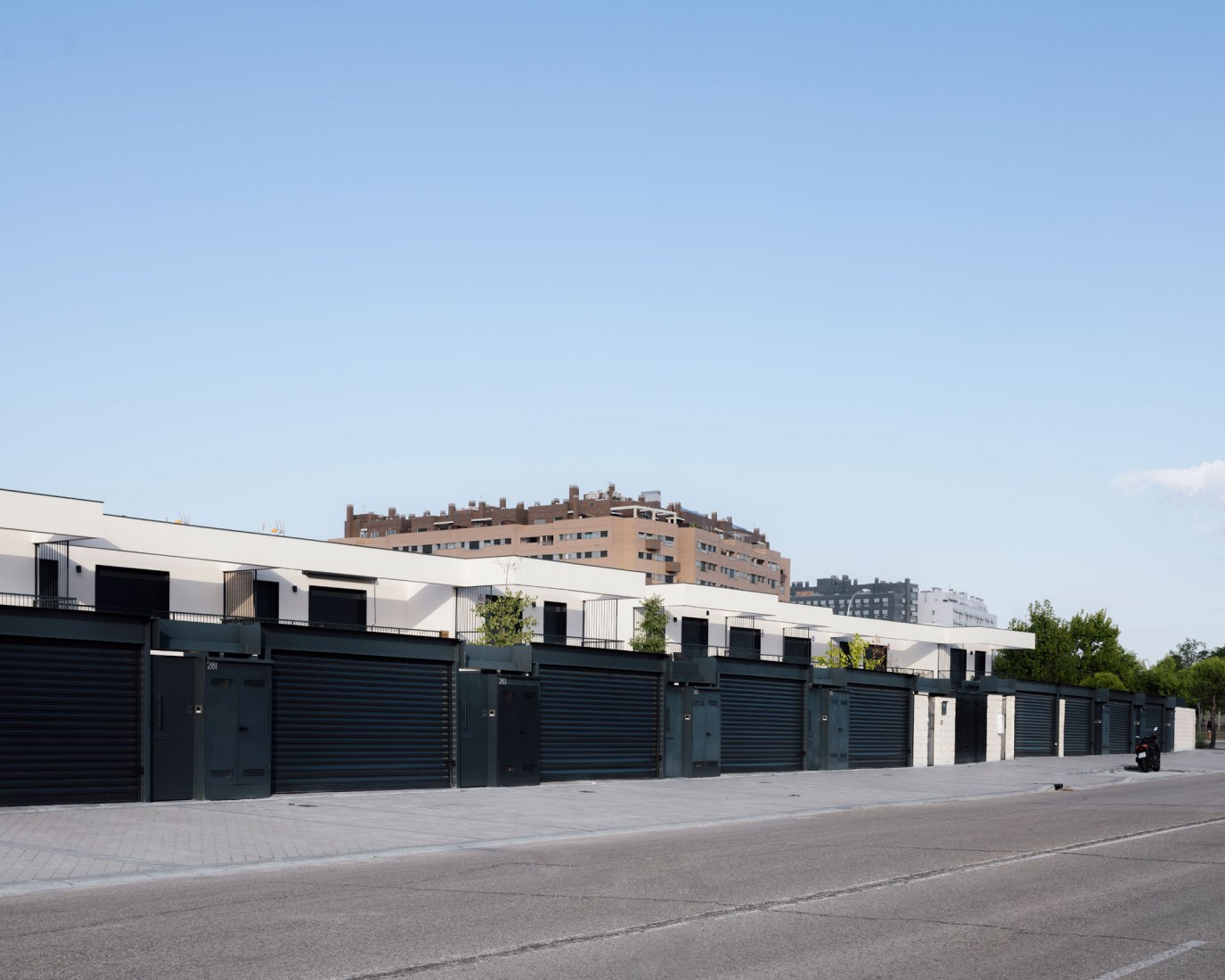 Vallecas Patio Houses by Garciagerman arquitectos. Photograph by Imagen Subliminal