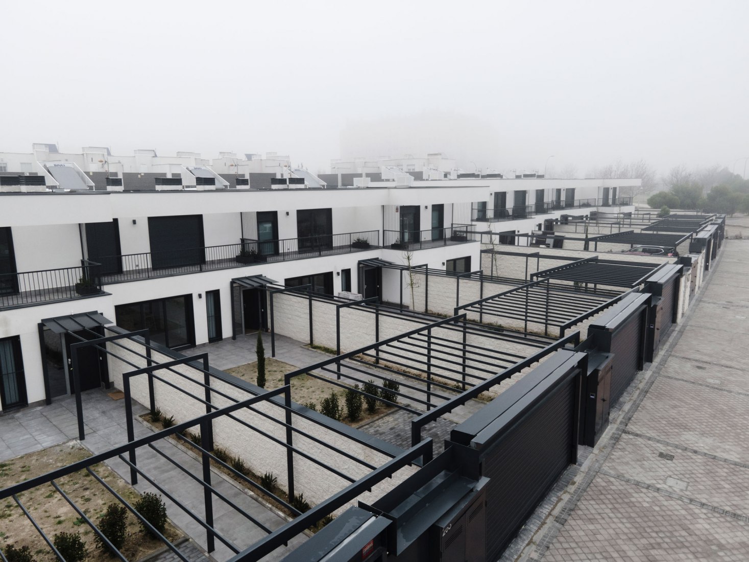 Vallecas Patio Houses by Garciagerman arquitectos. Photograph by Imagen Subliminal