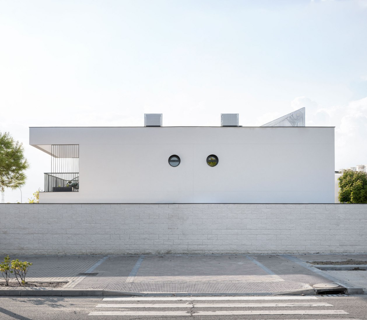 Vallecas Patio Houses by Garciagerman arquitectos. Photograph by Imagen Subliminal