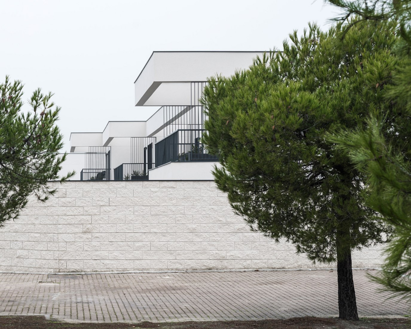 Vallecas Patio Houses by Garciagerman arquitectos. Photograph by Imagen Subliminal
