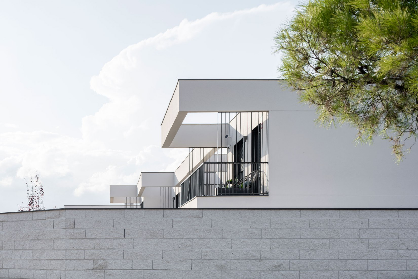 Vallecas Patio Houses by Garciagerman arquitectos. Photograph by Imagen Subliminal