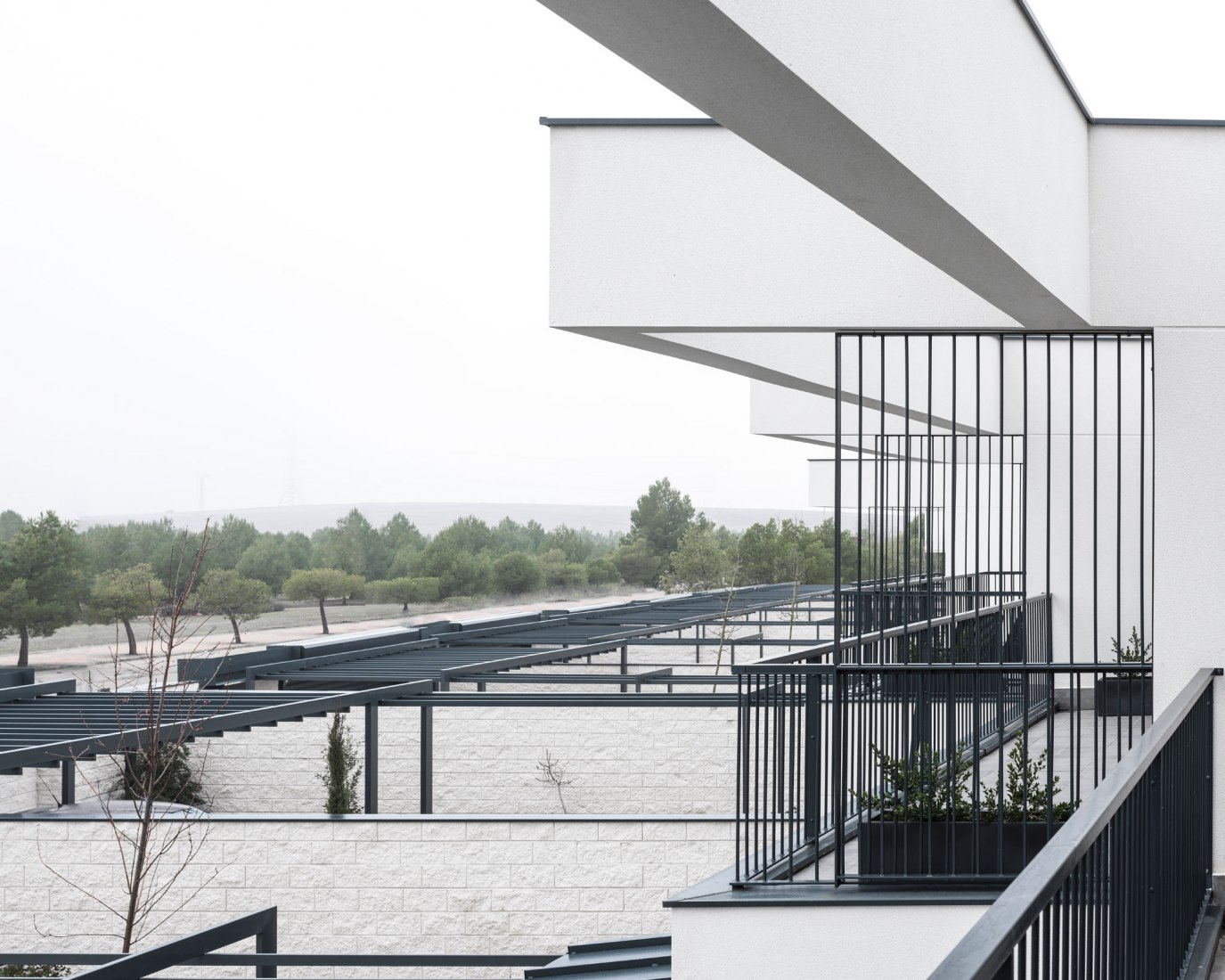Vallecas Patio Houses by Garciagerman arquitectos. Photograph by Imagen Subliminal