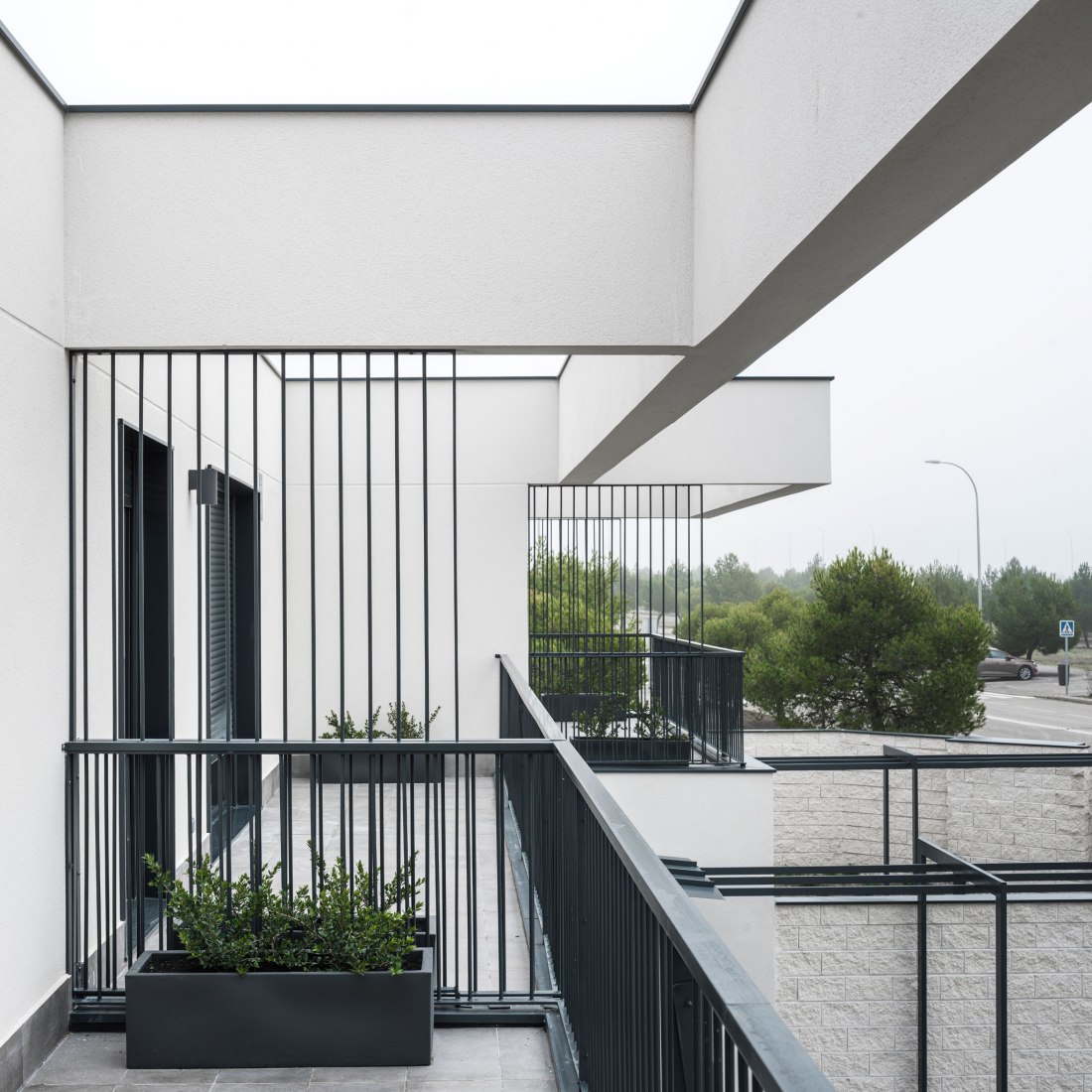 Vallecas Patio Houses by Garciagerman arquitectos. Photograph by Imagen Subliminal