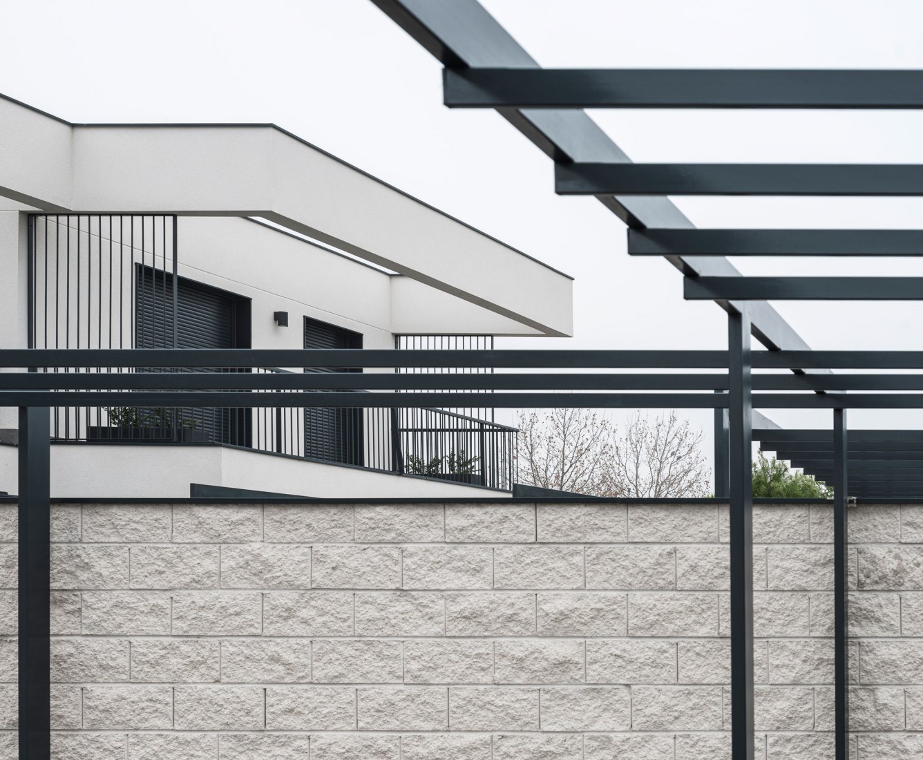 Vallecas Patio Houses by Garciagerman arquitectos. Photograph by Imagen Subliminal