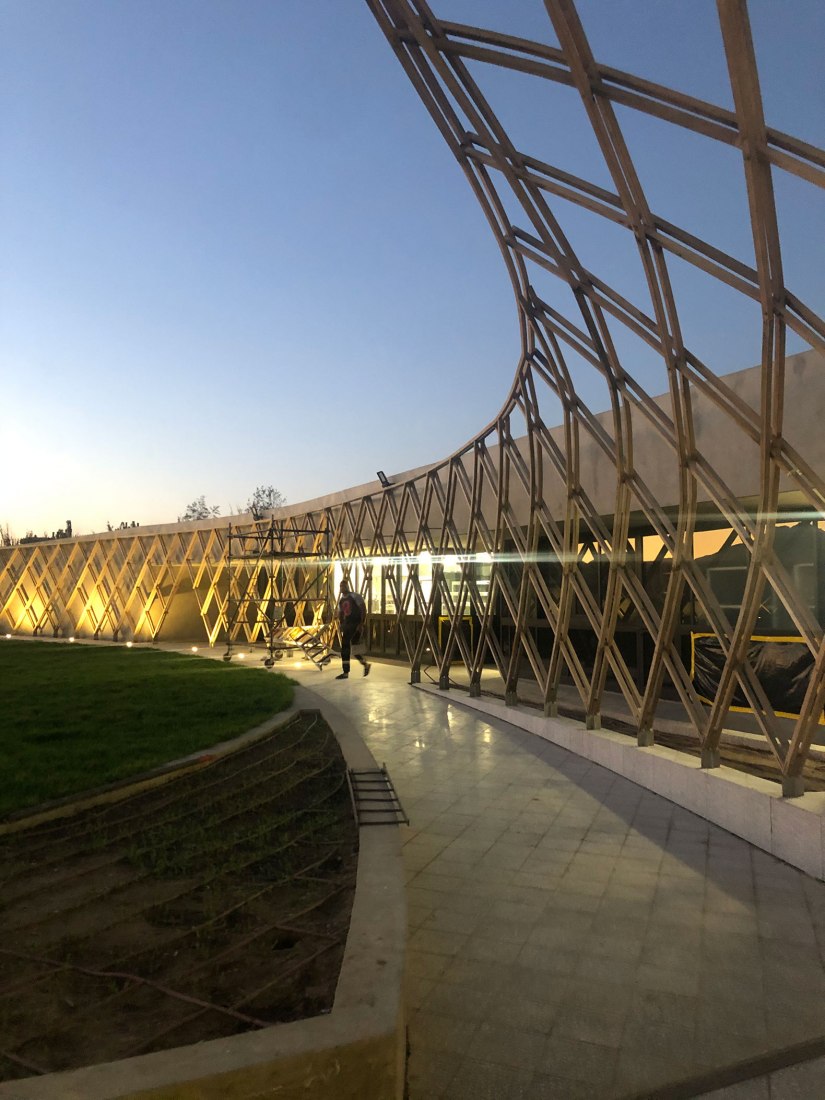 Construction. Garden Cafe by Steyn Studio, Meyer & Associates and Square One Landscape Architects