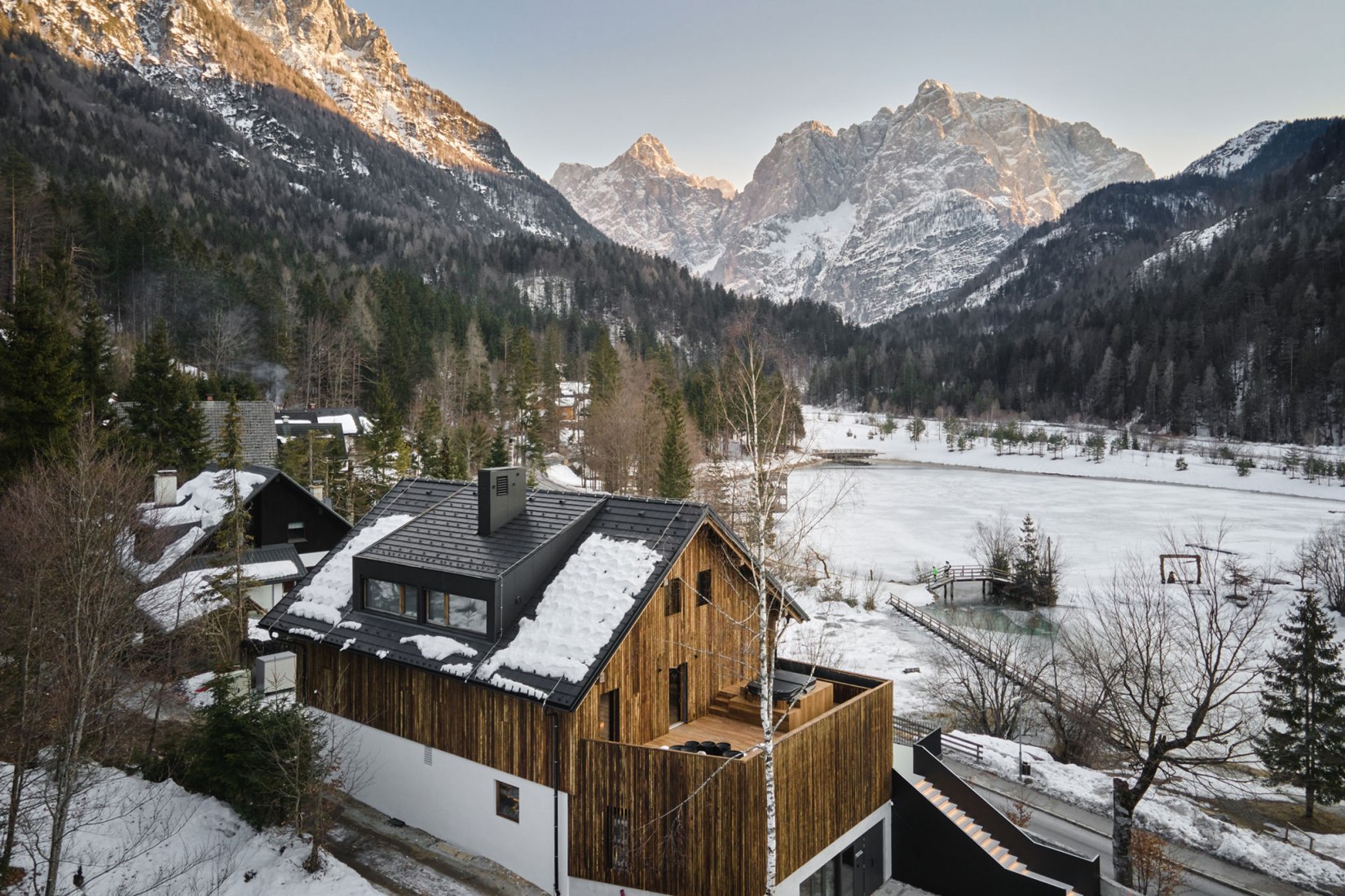 In the heart of Julian Alps. Milka Boutique Hotel and Restaurant by