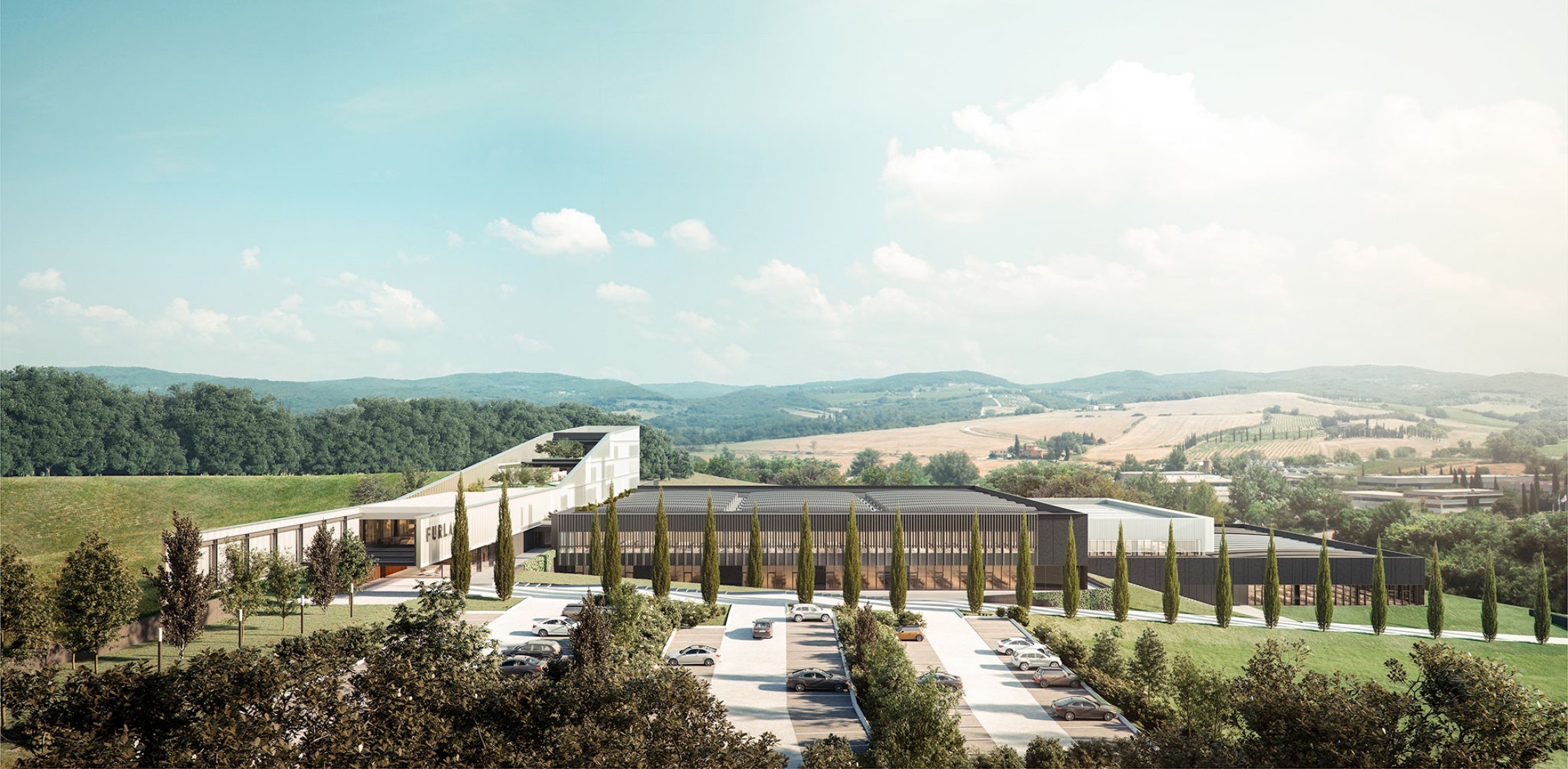 Sede de Furla por GEZA Architettura. Visualización por Nudesign