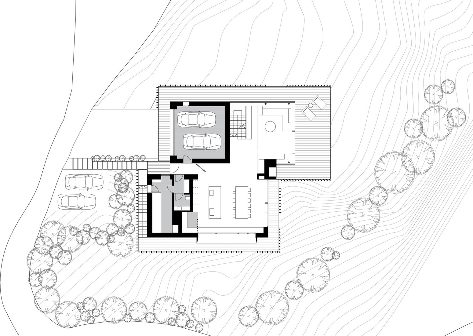 Ground floor plan. Z House by GEZA.