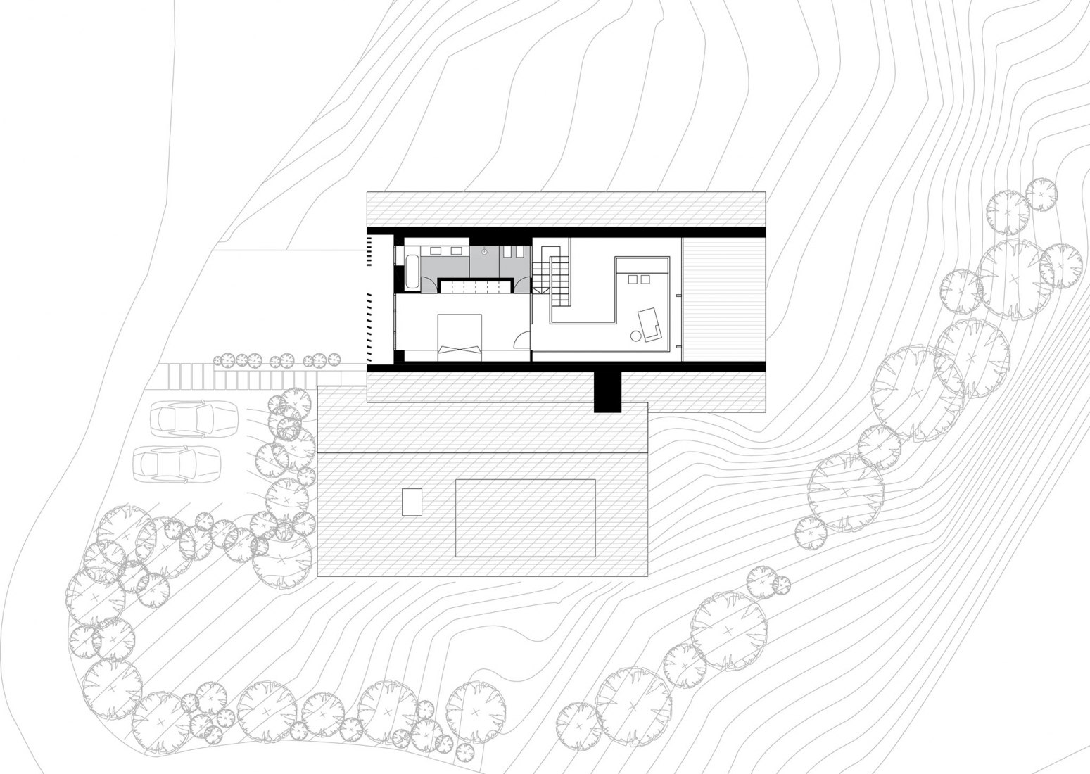 First floor plan. Z House by GEZA.