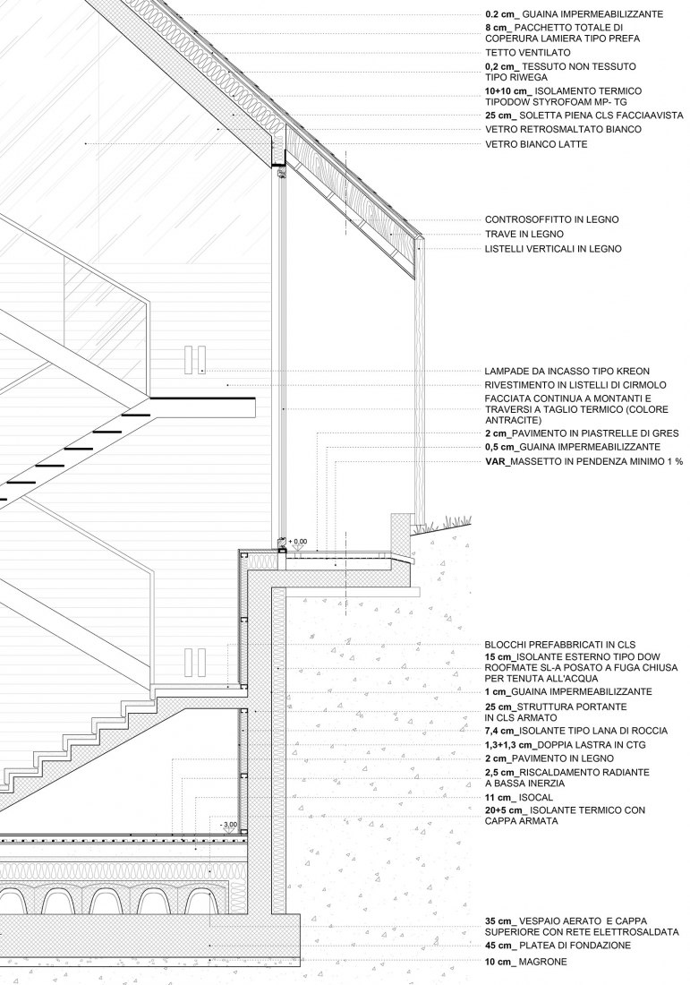 Construction detail. Z House by GEZA.