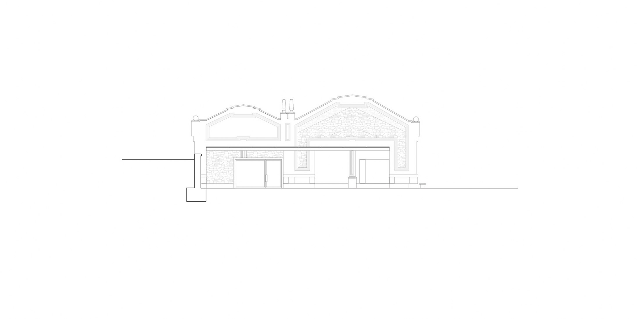 Access elevation. Enaire Foundation by GFA2 + Fernández-Abascal and Muruzábal.