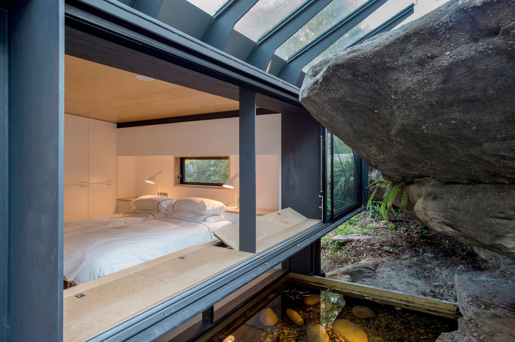 Casa Donaldson, Peninsula de Palm Beach, NSW por Glenn Murcutt. Fotografía por AnthonyBrowell