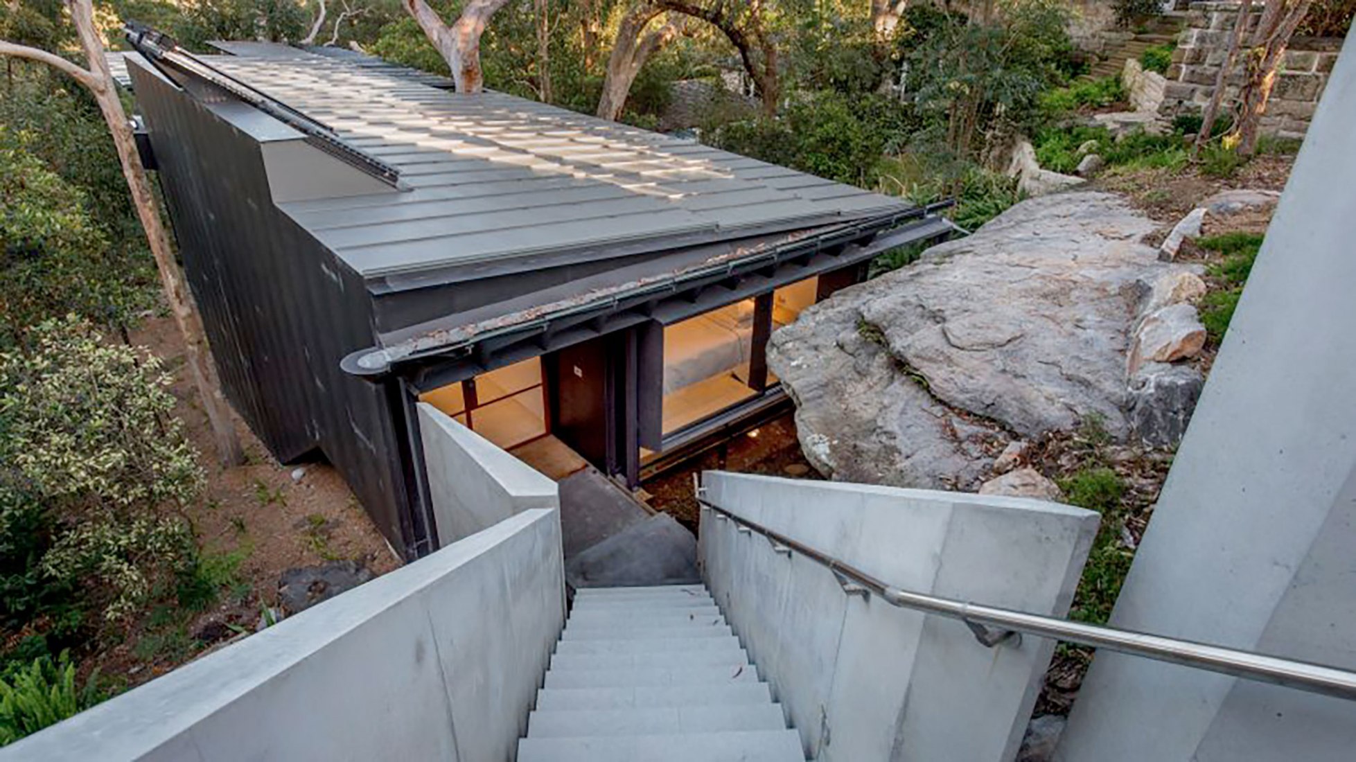 Casa Donaldson, Peninsula de Palm Beach, NSW por Glenn Murcutt. Fotografía por AnthonyBrowell
