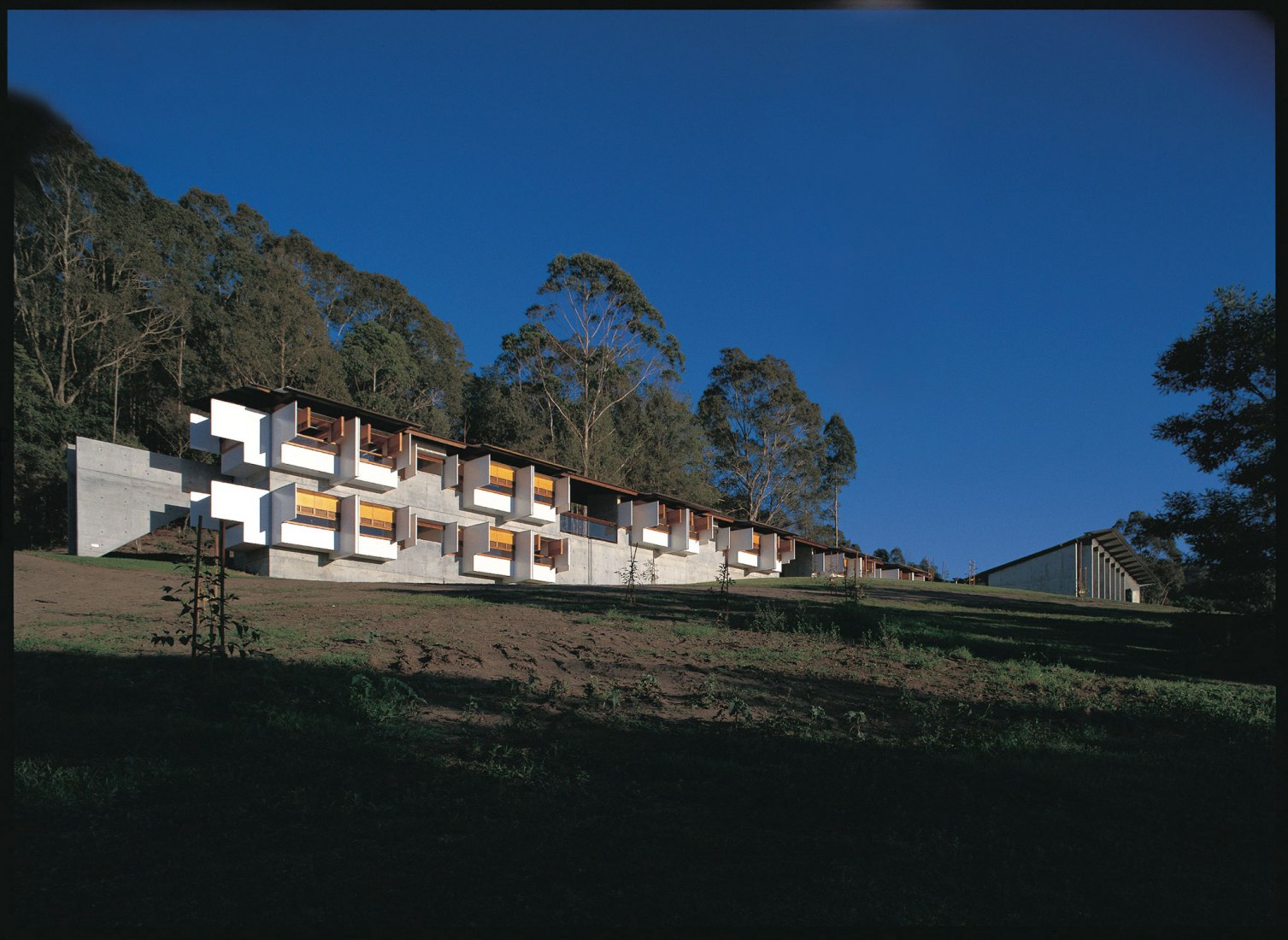 Centro Boyd, Riversdale Sth Coast NSW por Glenn Murcutt. Fotografía por AnthonyBrowell