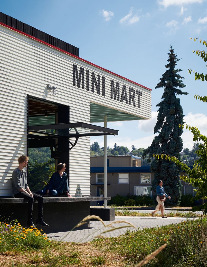 Mini Mart City Park by GO'C. Photograph by Kevin Scott.