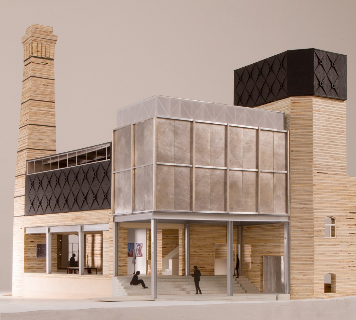 Model. Goldsmiths Center for Contemporary Art by Assemble.
