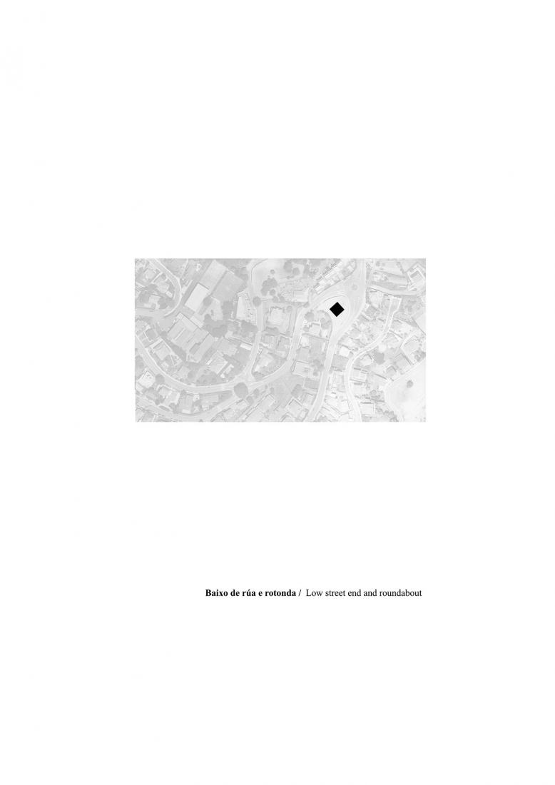 Site plan. Cova Miradoiro in Caeira by Gramática Arquitectónica.