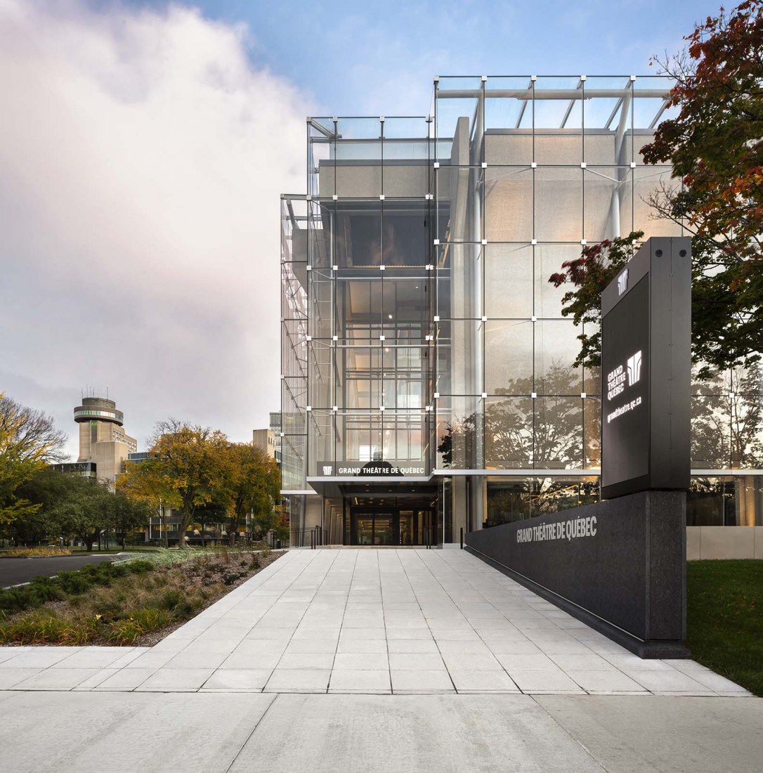 Grand Théâtre of Québec by Lemay and Atelier 21. Photograph by Stephane Groleau.