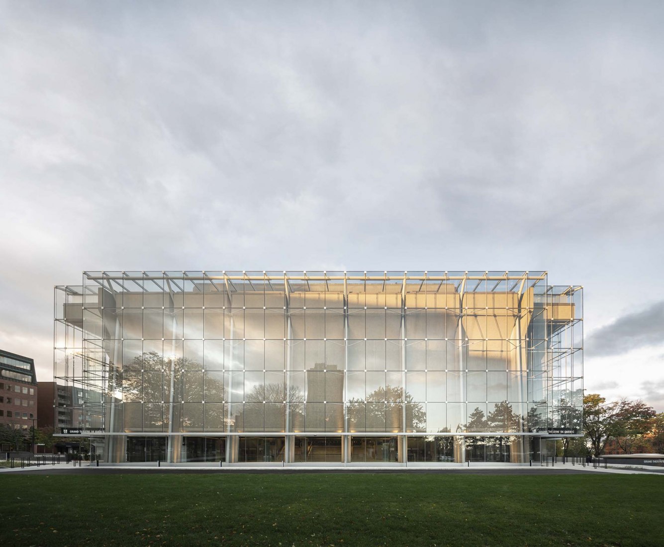 Grand Théâtre of Québec by Lemay and Atelier 21. Photograph by Stephane Groleau.