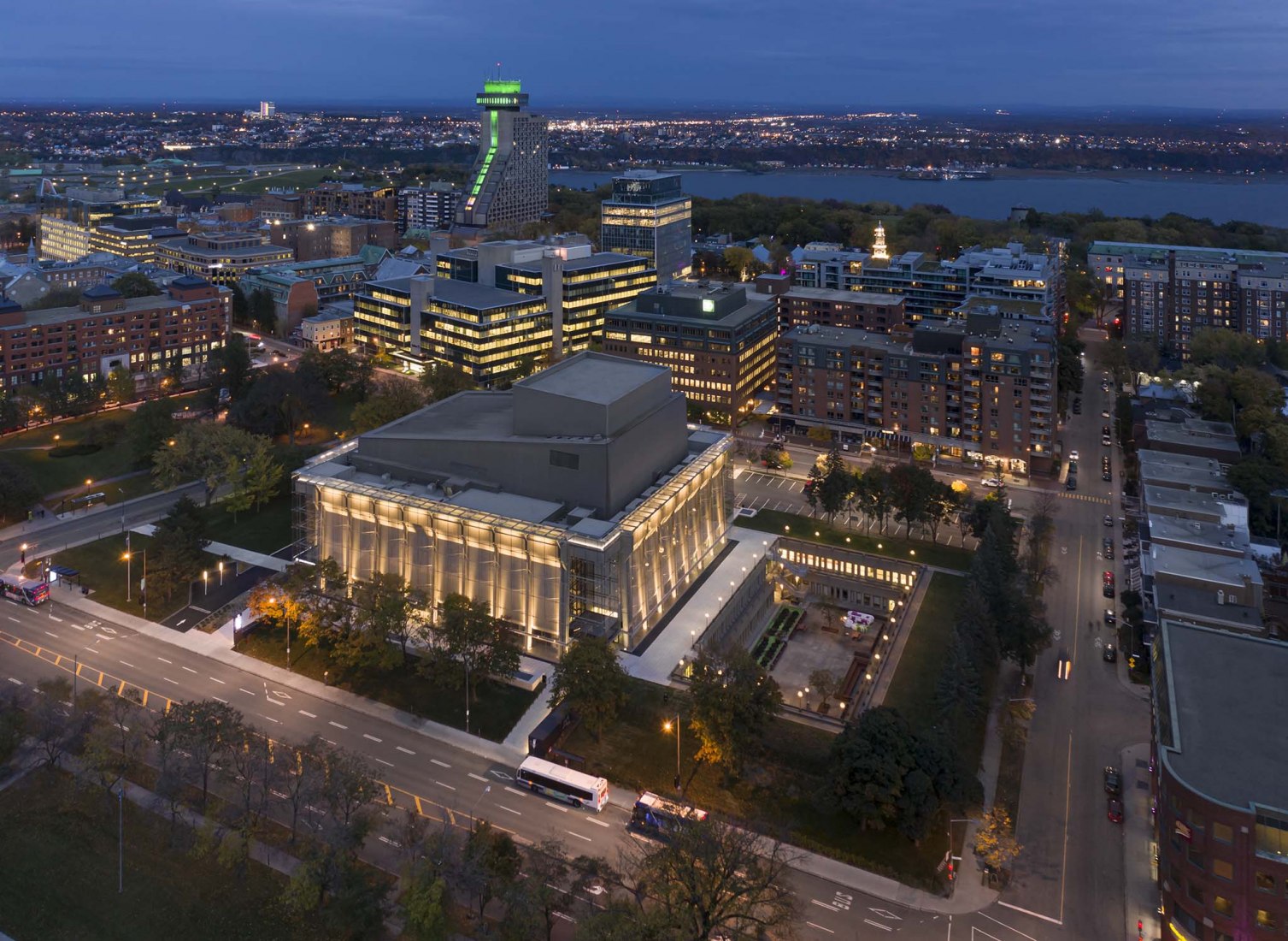 Grand Théâtre of Québec by Lemay and Atelier 21. Photograph by Stephane Groleau.