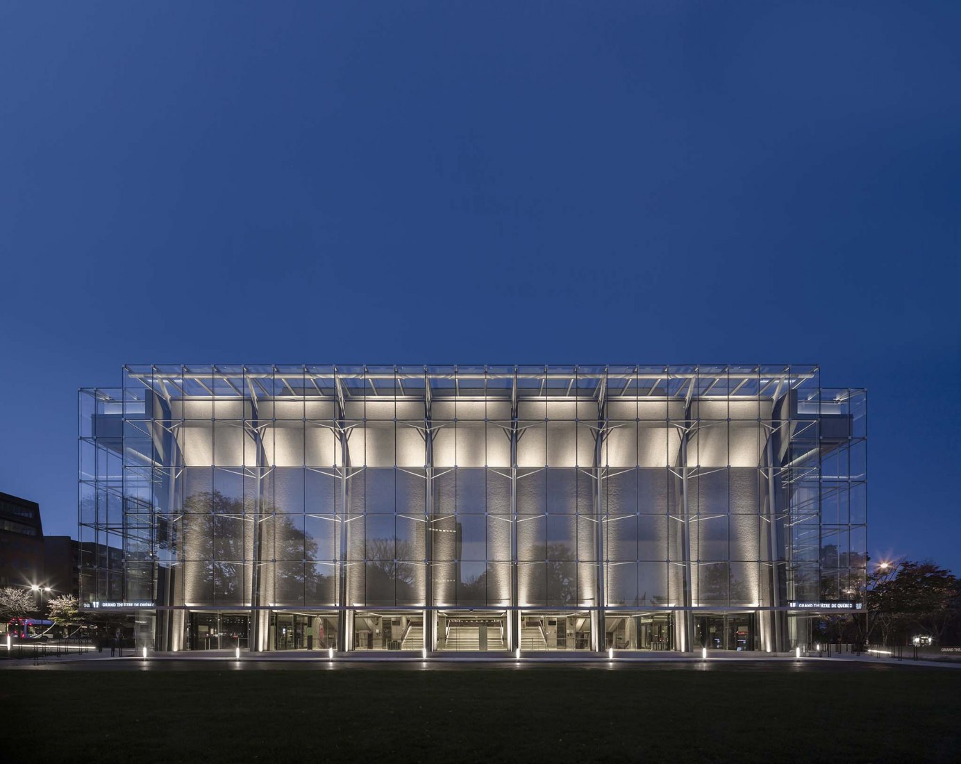 Grand Théâtre of Québec by Lemay and Atelier 21. Photograph by Stephane Groleau.