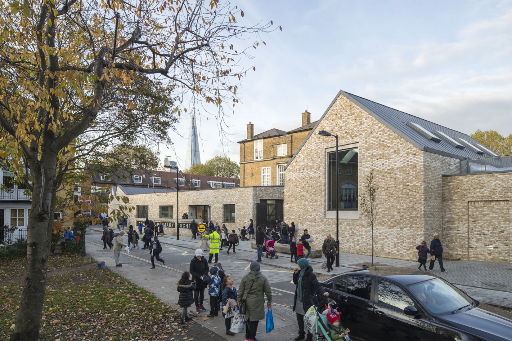 Grange Primary School by Maccreanor Lavington. Photograph by Tim Crocker. Courtesy of RIBA