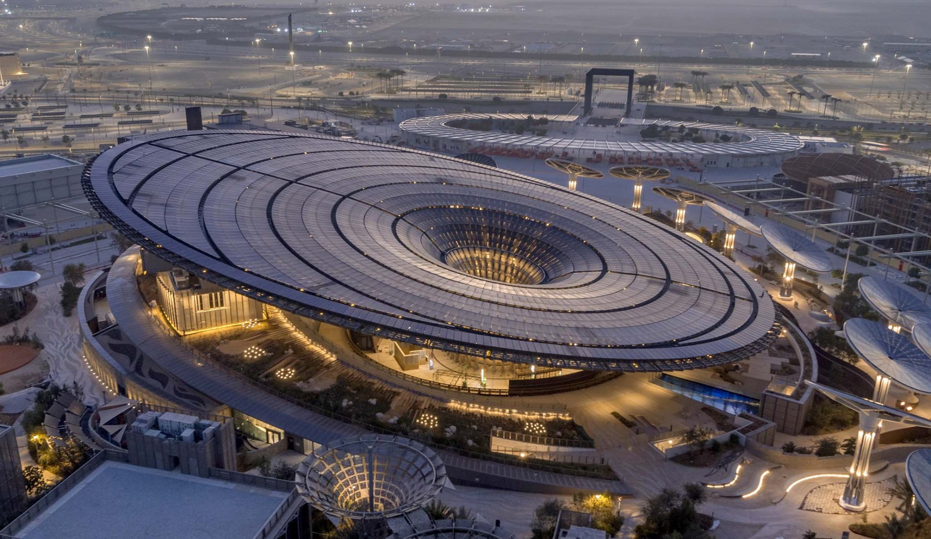 Pabellón de la Sostenibilidad para la Expo de Dubai 2020 por Grimshaw Architects. Fotografía cortesía de Expo Dubai 2020.