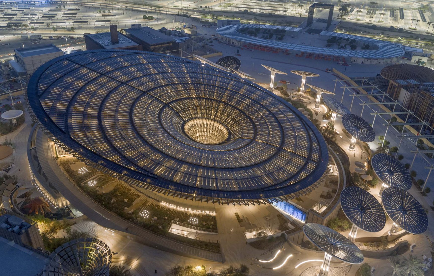 Pabellón de la Sostenibilidad para la Expo de Dubai 2020 por Grimshaw Architects. Fotografía cortesía de Expo Dubai 2020.