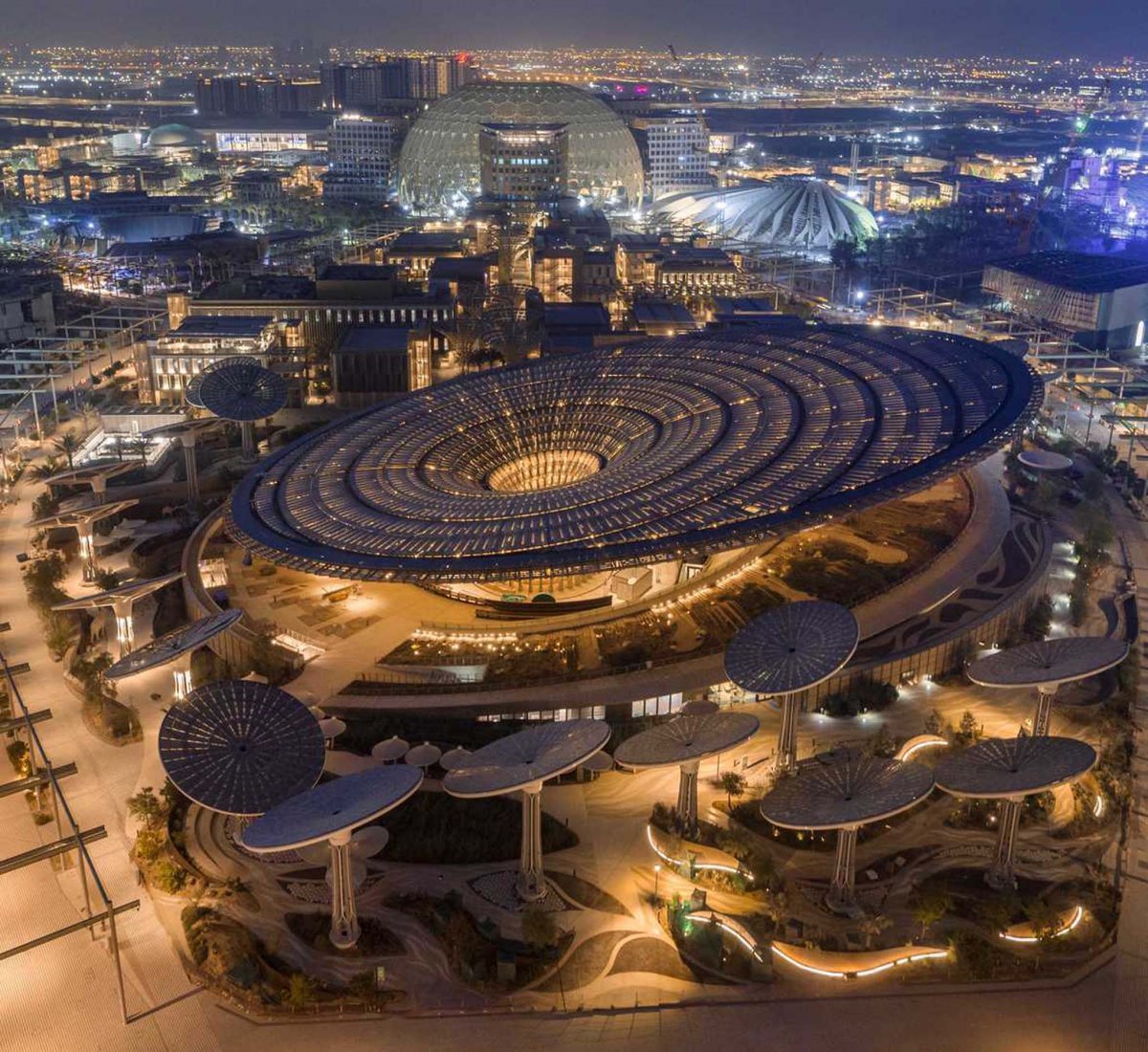 Pabellón de la Sostenibilidad para la Expo de Dubai 2020 por Grimshaw Architects. Fotografía cortesía de Expo Dubai 2020.