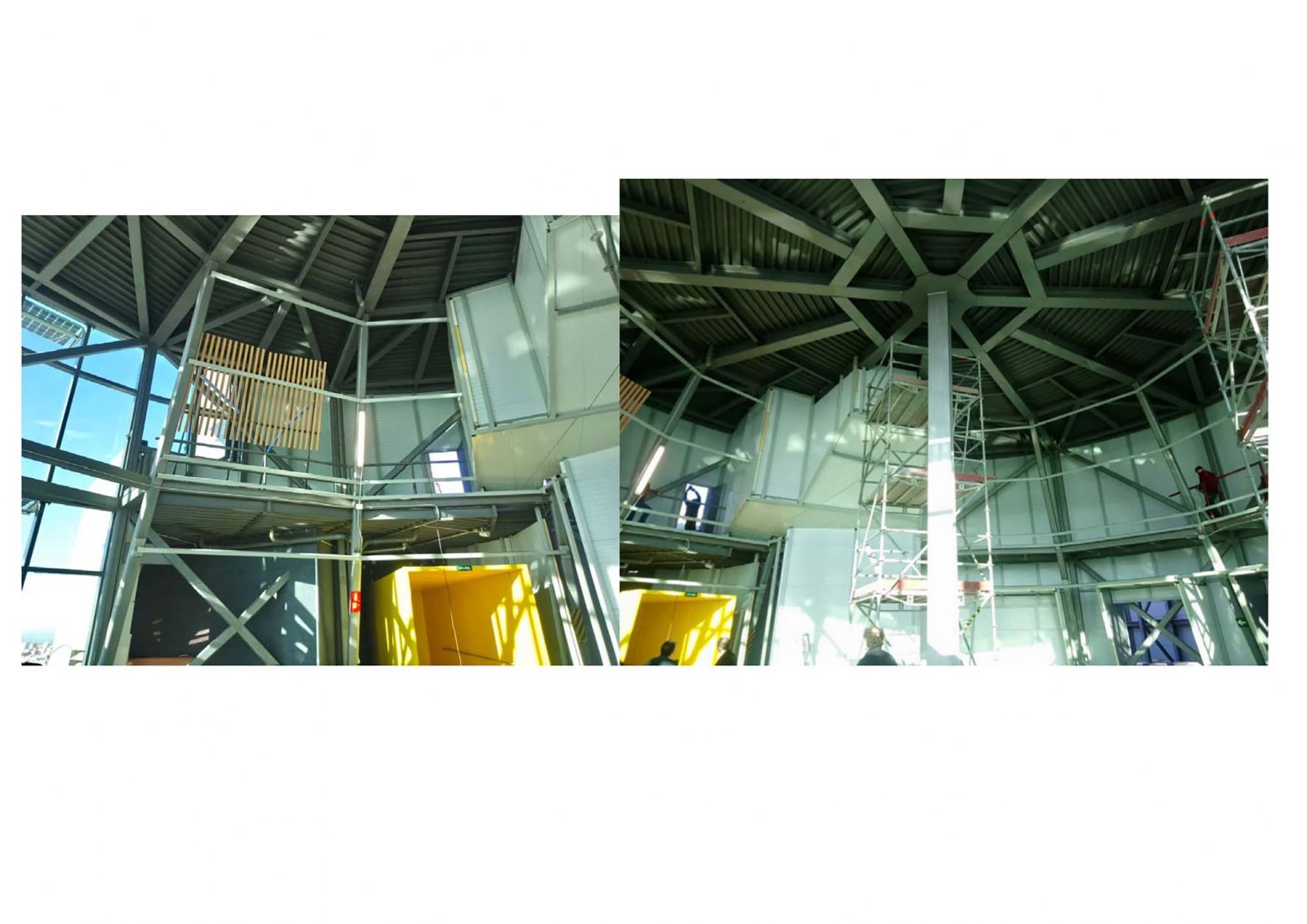 Building process. Tower Azca by Grupo GUBIA