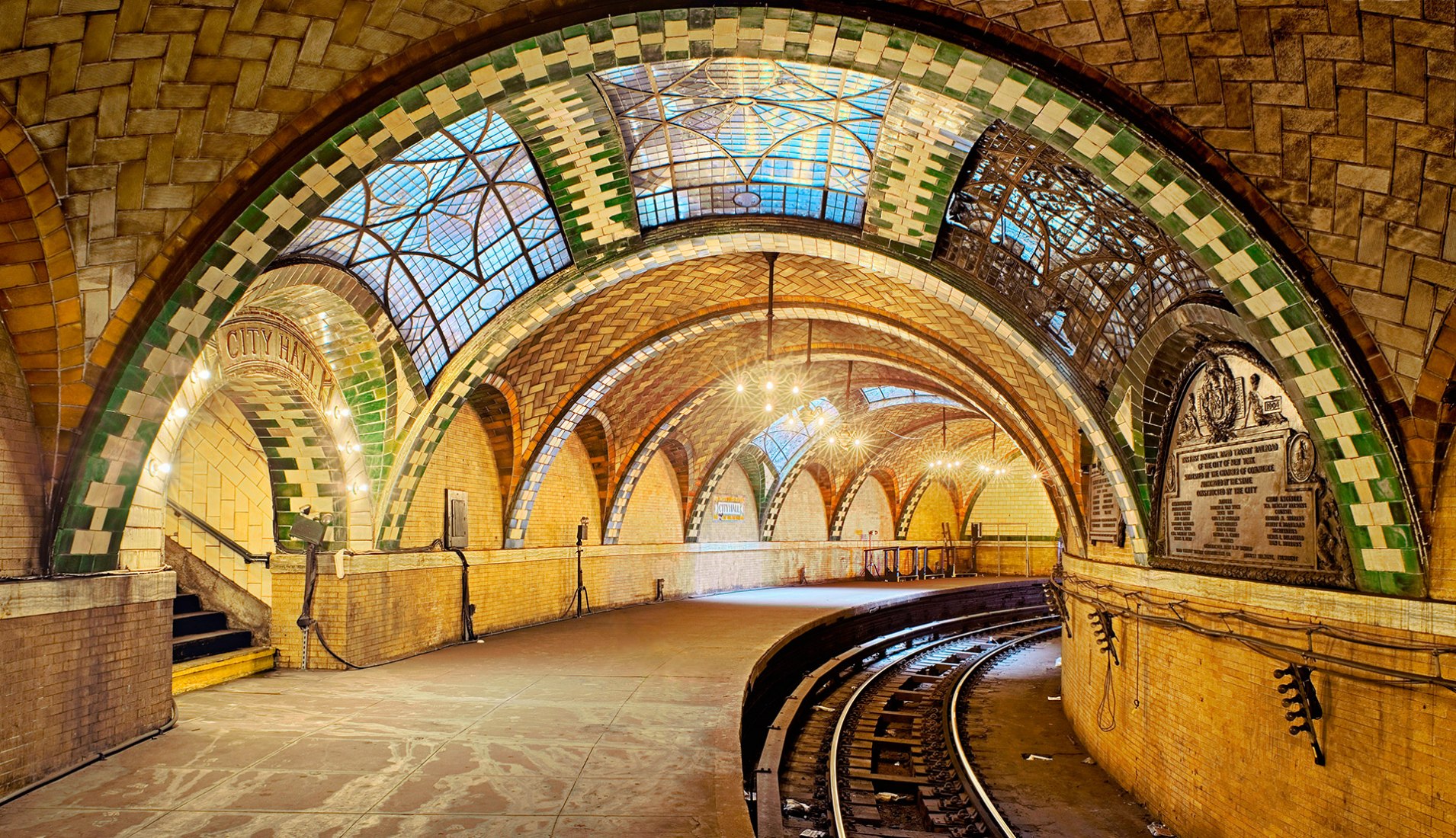 City Hall Subway Station, New York (1904). Photograph © Michael Freeman