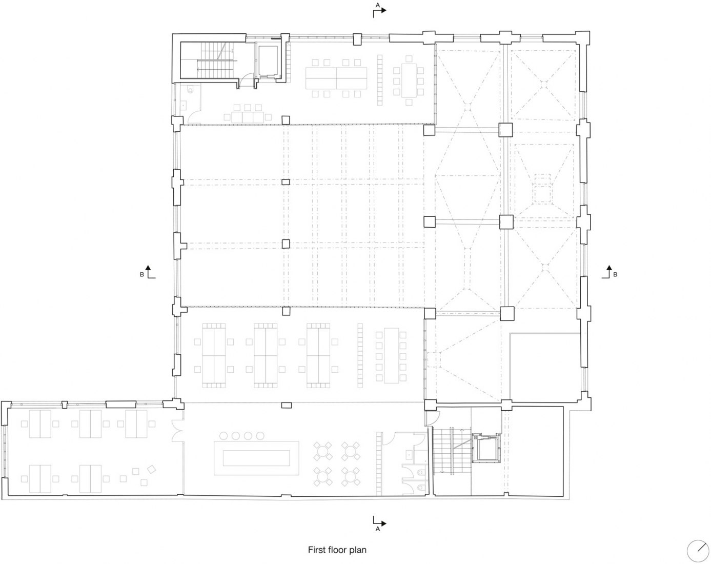 Planta primera. The Mill por GutGut