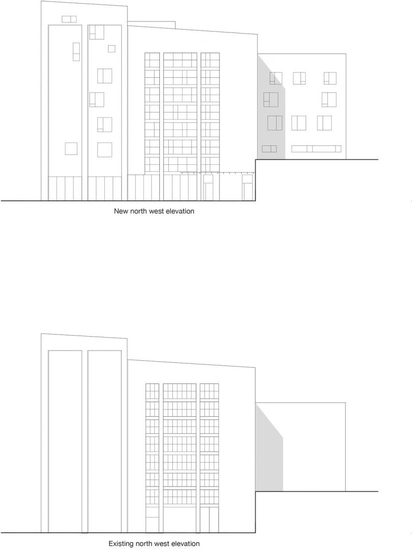 Alzado NO. The Mill por GutGut