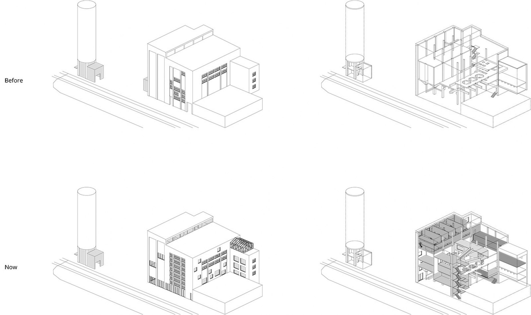 Diagramas. The Mill por GutGut