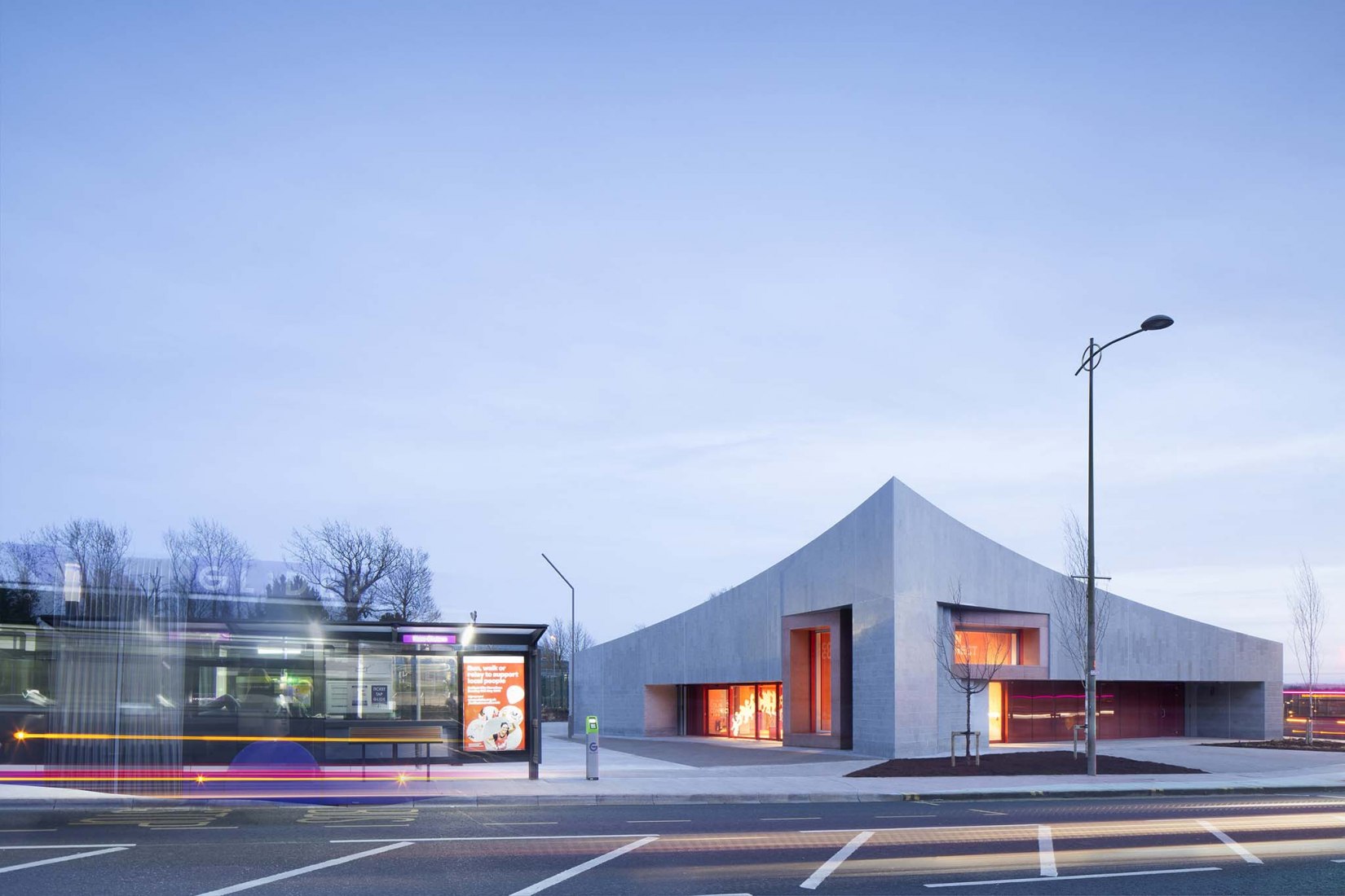 Transport hub in Belfast by Hall McKnight. Photograph by Donal McCann.