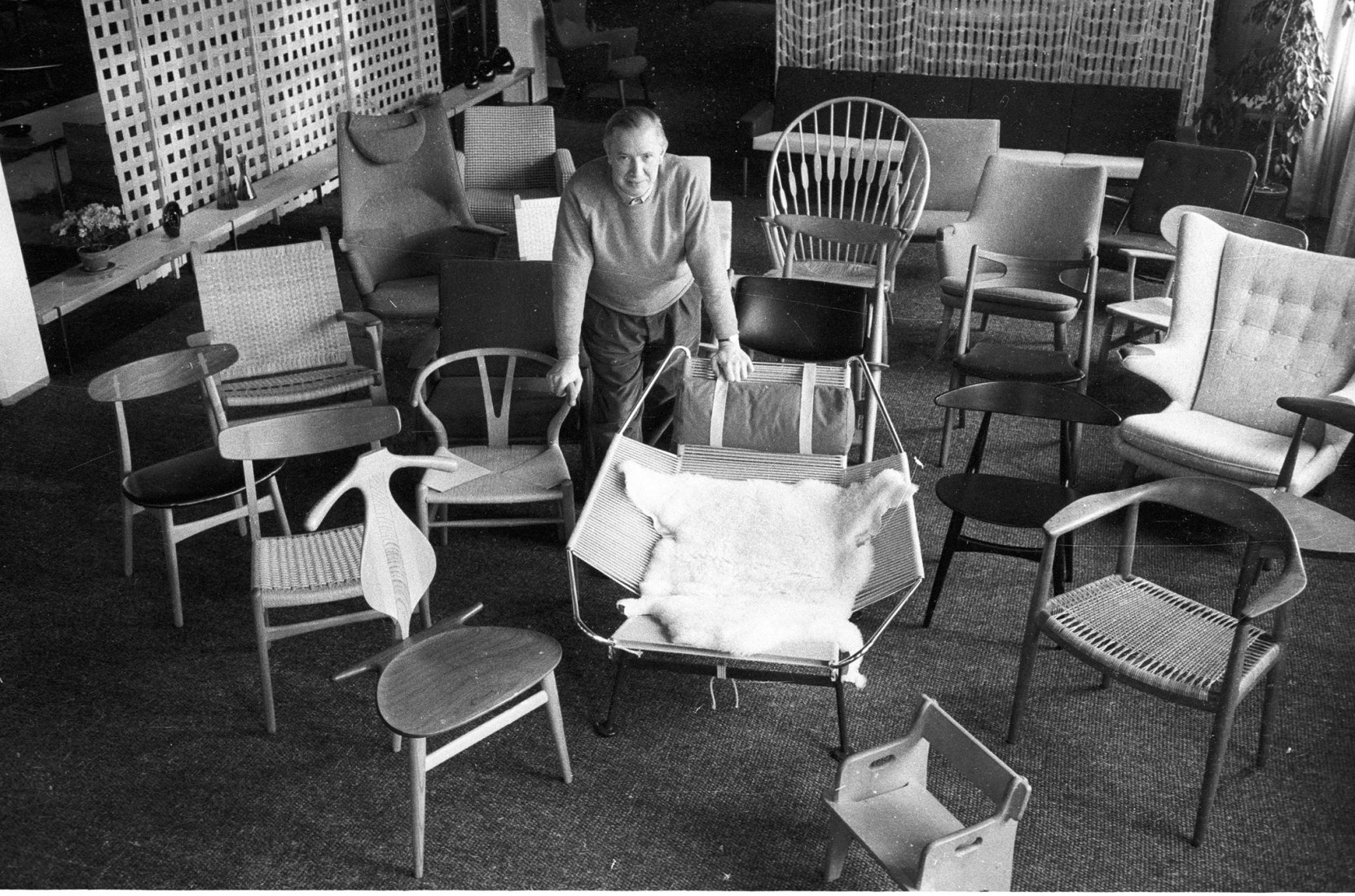Hans J Wegner Designing Danish Modern At The Vitra Design Museum The Strength Of Architecture From 1998