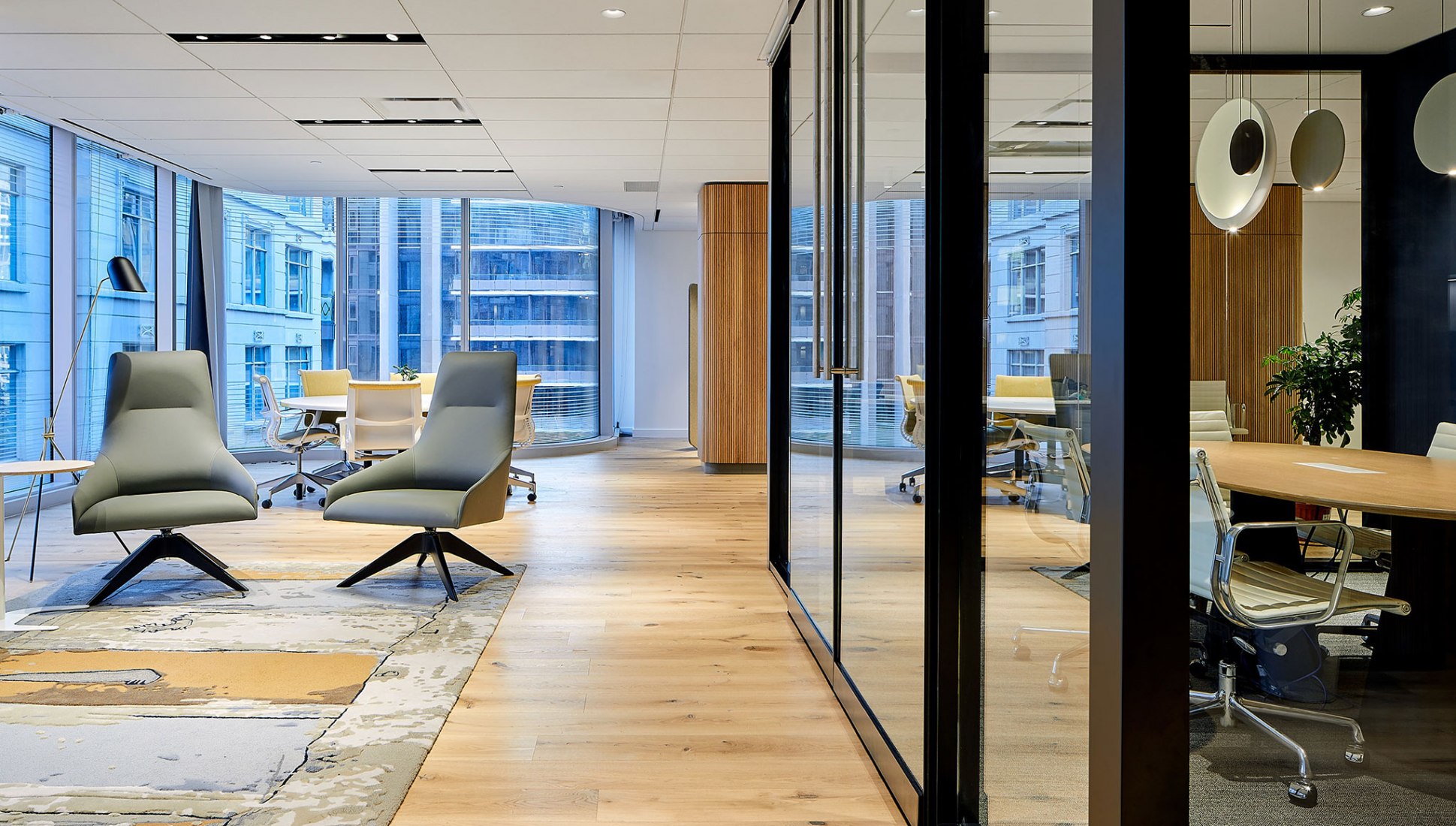 Detalle interior. 7 St. Thomas por Hariri Pontarini Architects. Fotografía © doublespace photography