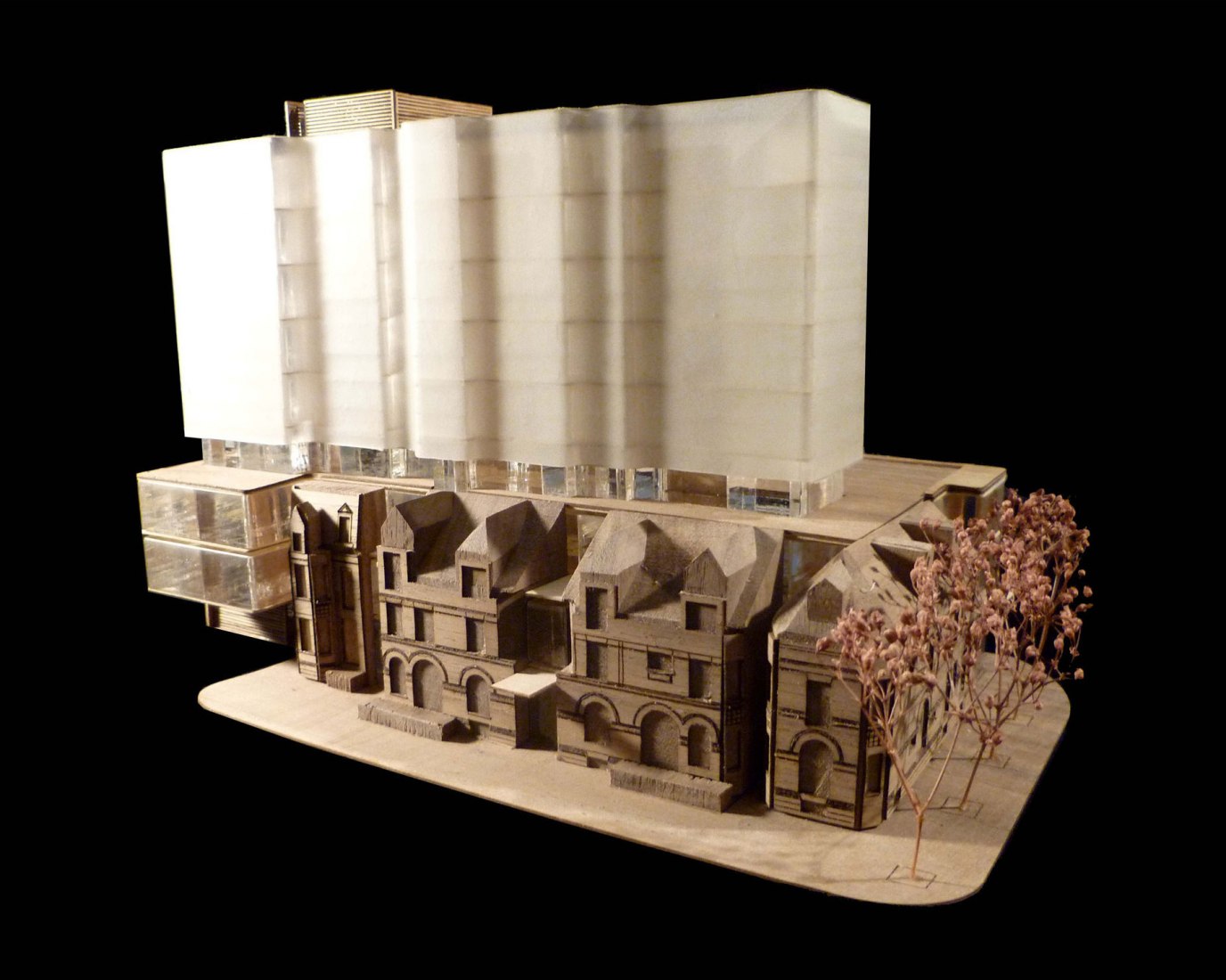 Maqueta. 7 St. Thomas por Hariri Pontarini Architects. Photograph © doublespace photography