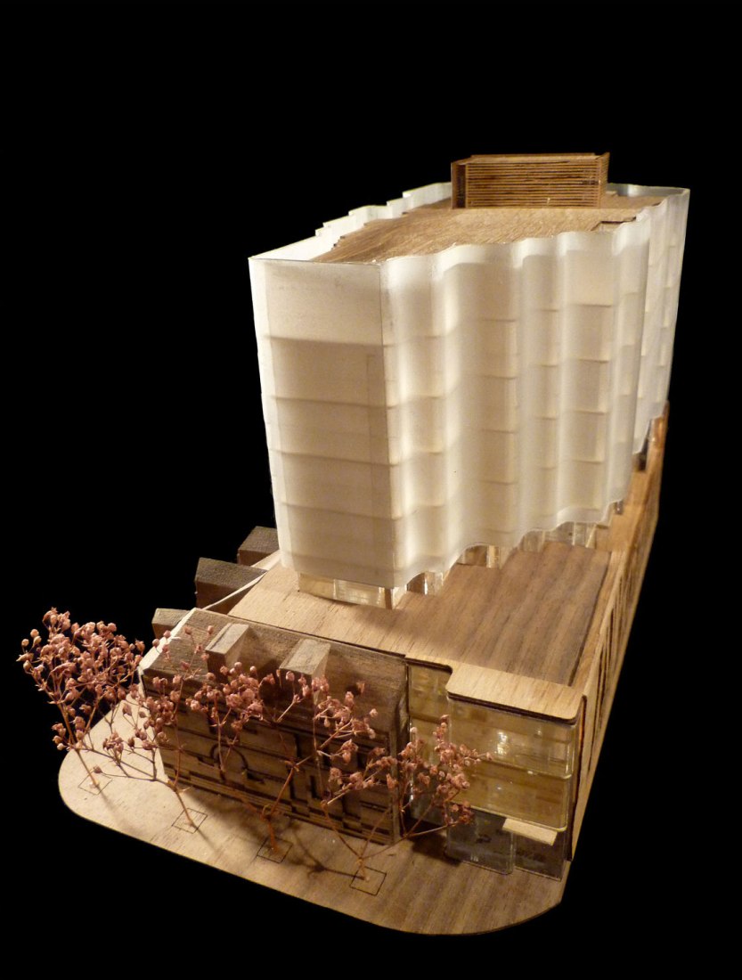 Maqueta. 7 St. Thomas por Hariri Pontarini Architects. Photograph © doublespace photography