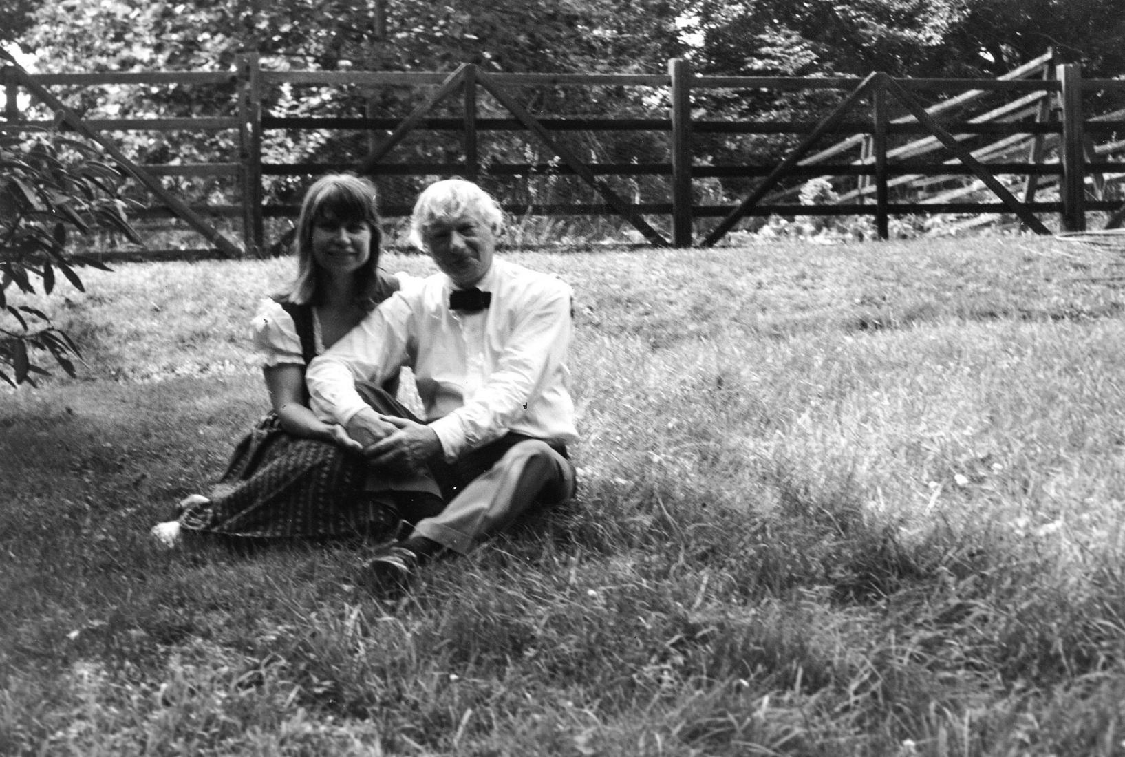 Harriet Pattison and Louis Kahn in about 1973. Harriet Pattison via The Cultural Landscape Foundation