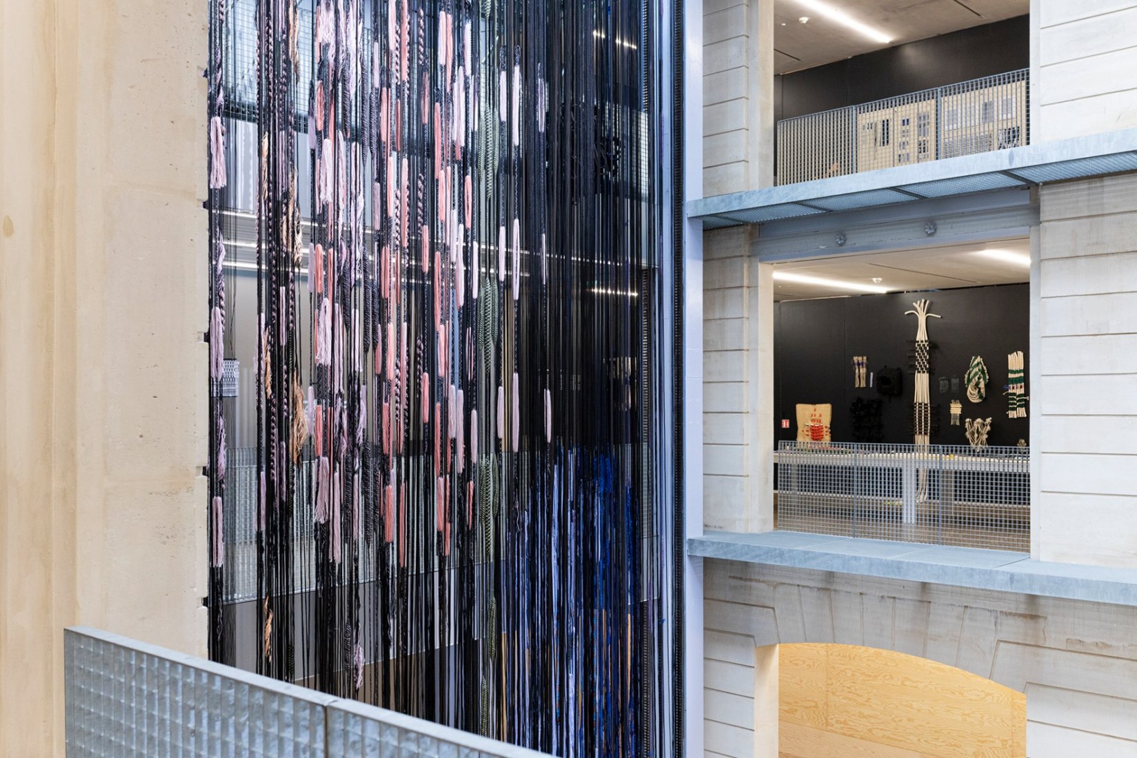 Hella Jongerius, research for the Seamless Loom. Photograph by Roel van Tour