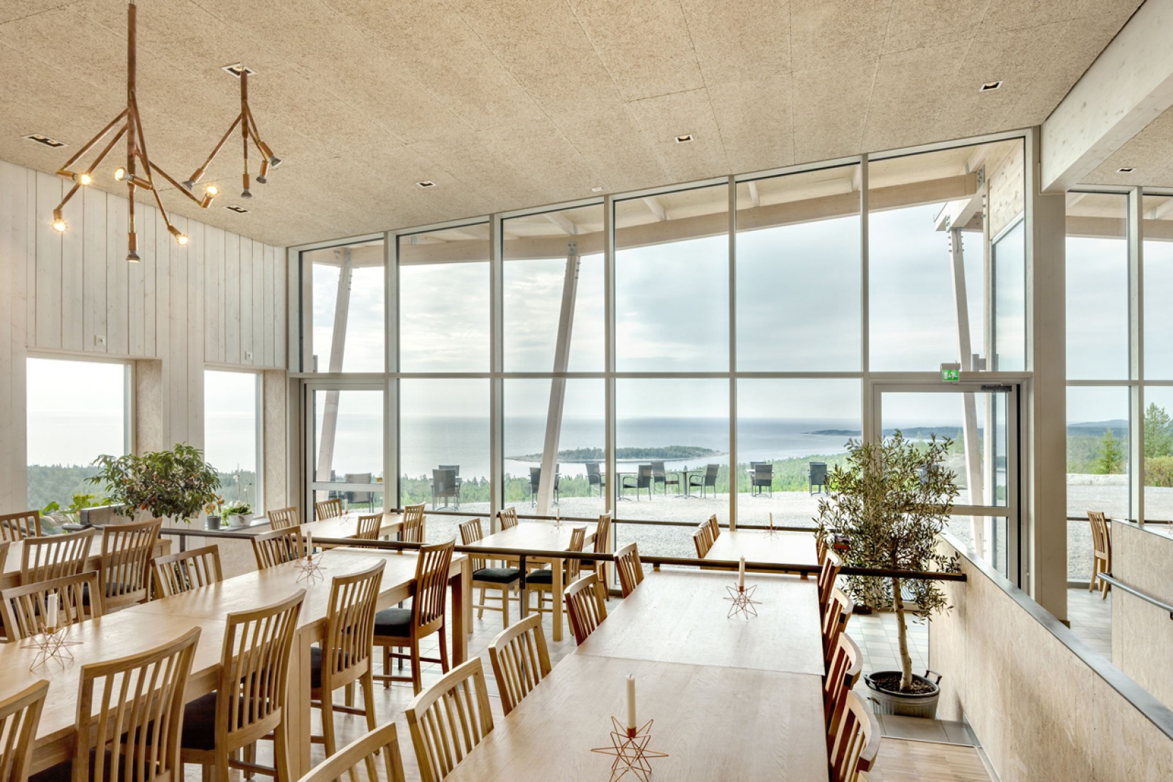 Interior view. Restaurant Hemsö by Sverker Cajmatz, Sweco Architects. Photography © Tim Meier