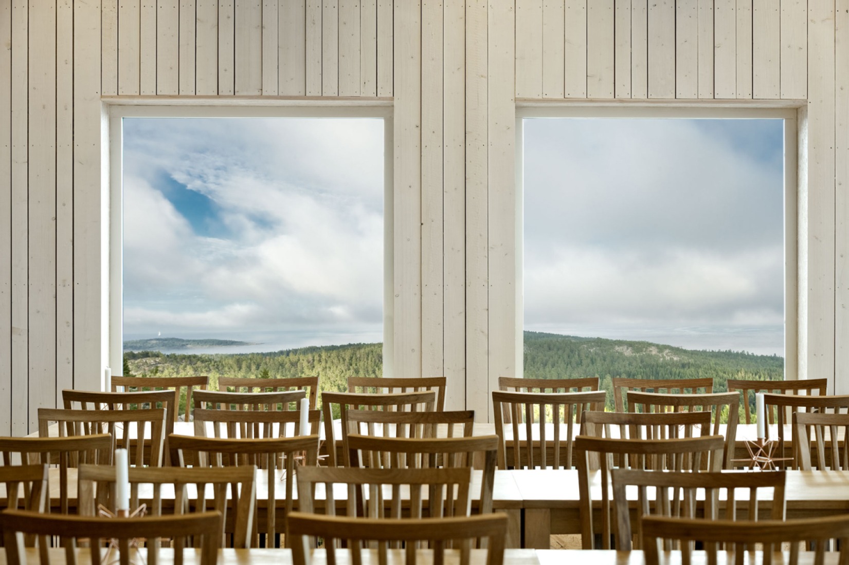 Interior view. Restaurant Hemsö by Sverker Cajmatz, Sweco Architects. Photography © Tim Meier