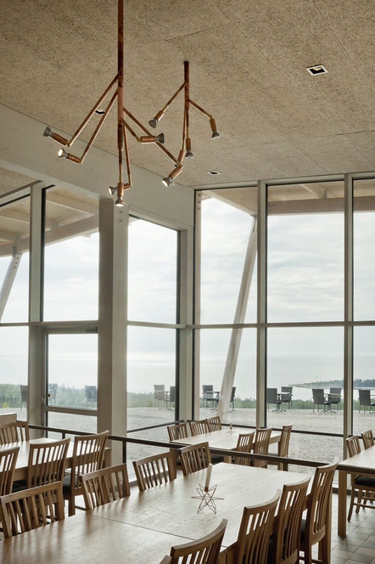 Interior view. Restaurant Hemsö by Sverker Cajmatz, Sweco Architects. Photography © Tim Meier